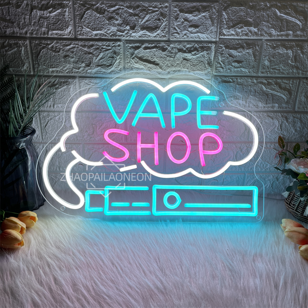 VAPE SHOP Led Neon Sign Wall R - مراجعة Vaping Shop وسعره