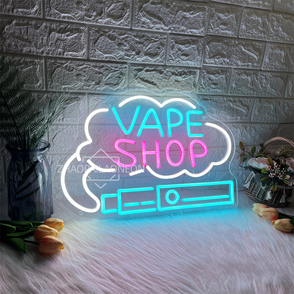 VAPE SHOP Led Neon Sign Wall R - مراجعة Vaping Shop وسعره