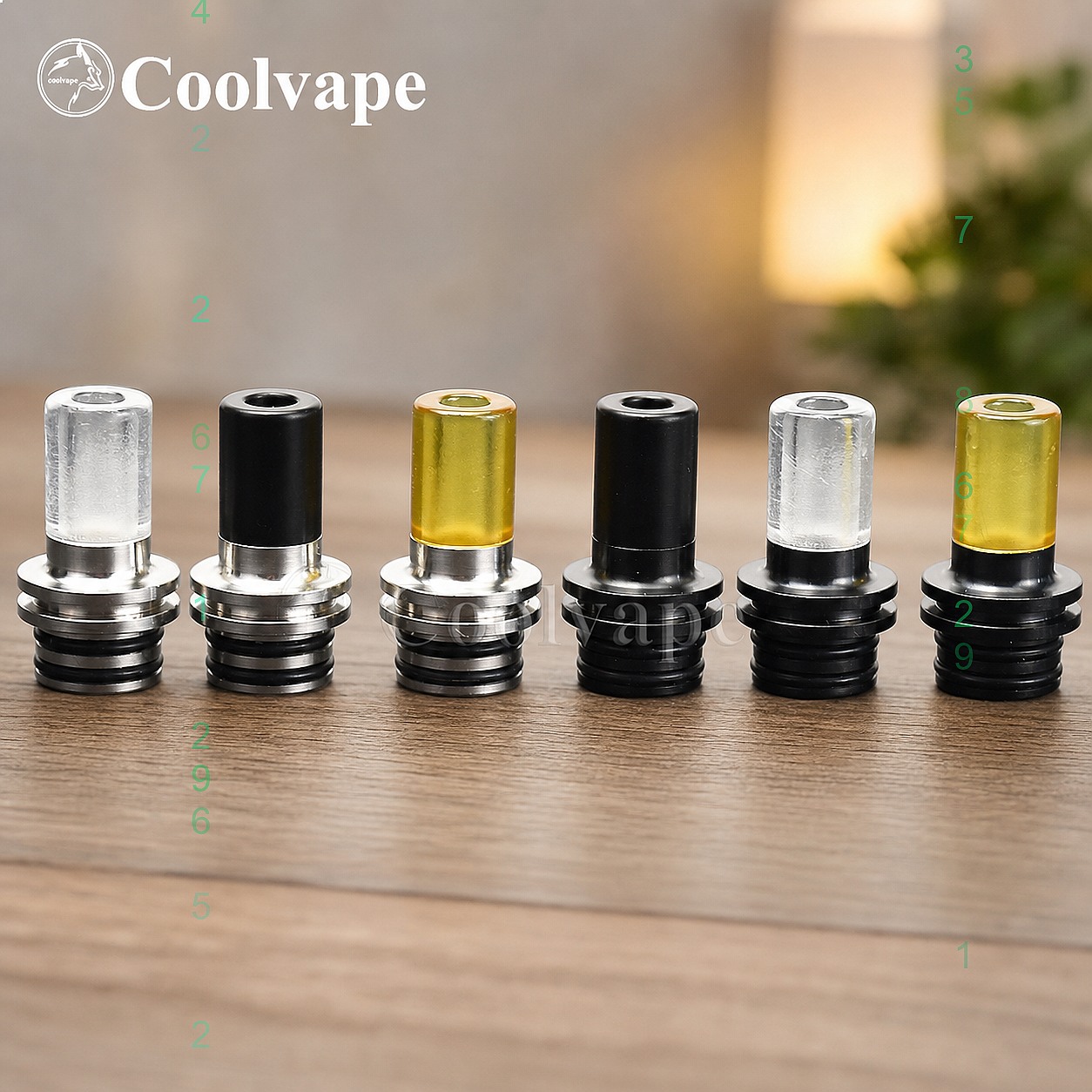 510 MTL Drip Tip Heat Resistan - مراجعة Vaping Area وسعره