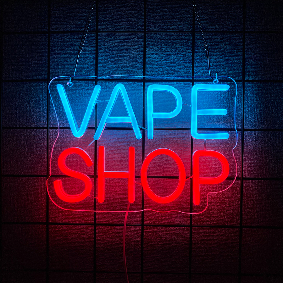 Vape Shop Neon Sign For Wall D - مراجعة Vaping Shop وسعره