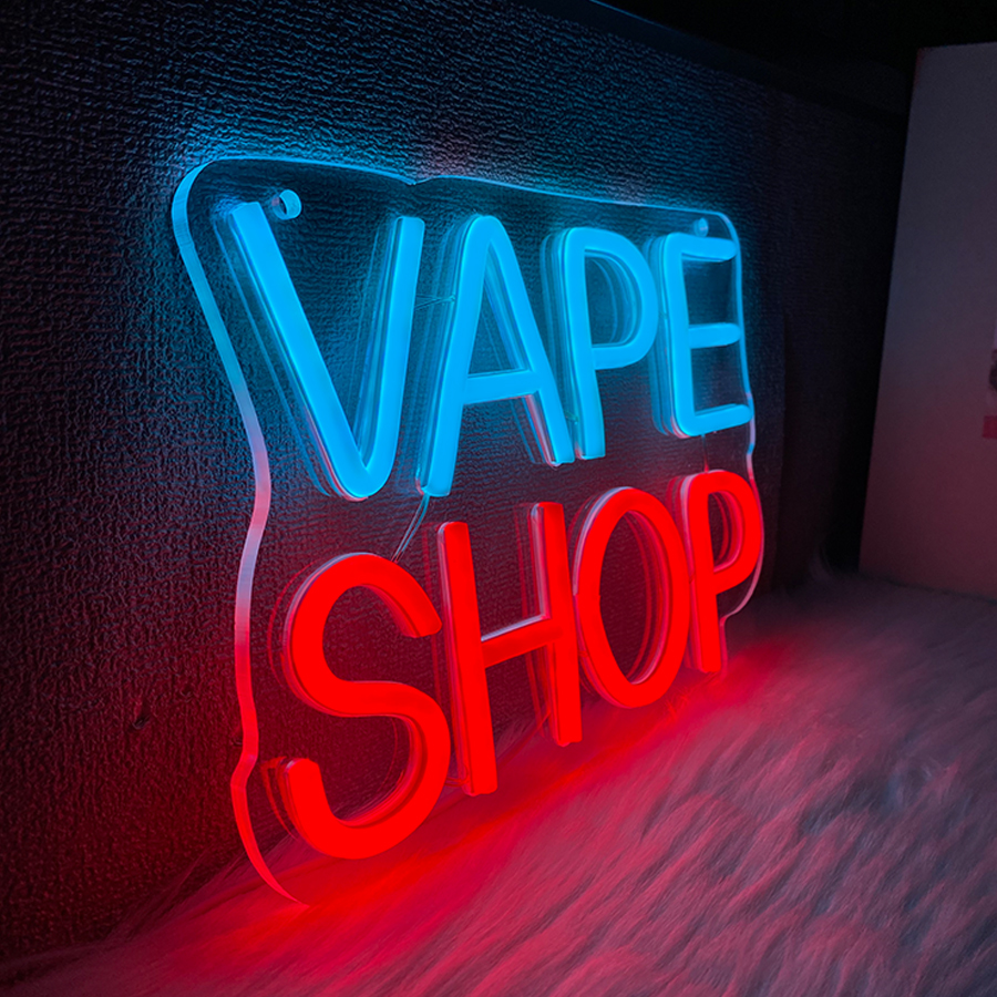 Vape Shop Neon Sign For Wall D - مراجعة Vaping Shop وسعره