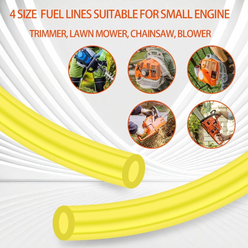 Yellow Fuel Line Hose Set 2x3. - مراجعة Weed Vaping Accessories وسعره