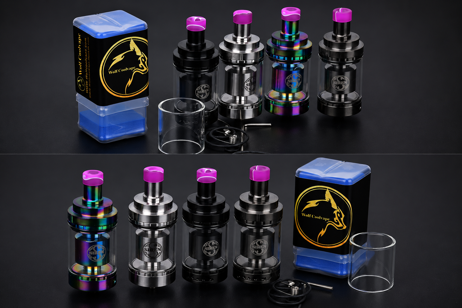 Best Siren V4 Vape RTA 510 dri - مراجعة Vaping Area وسعره
