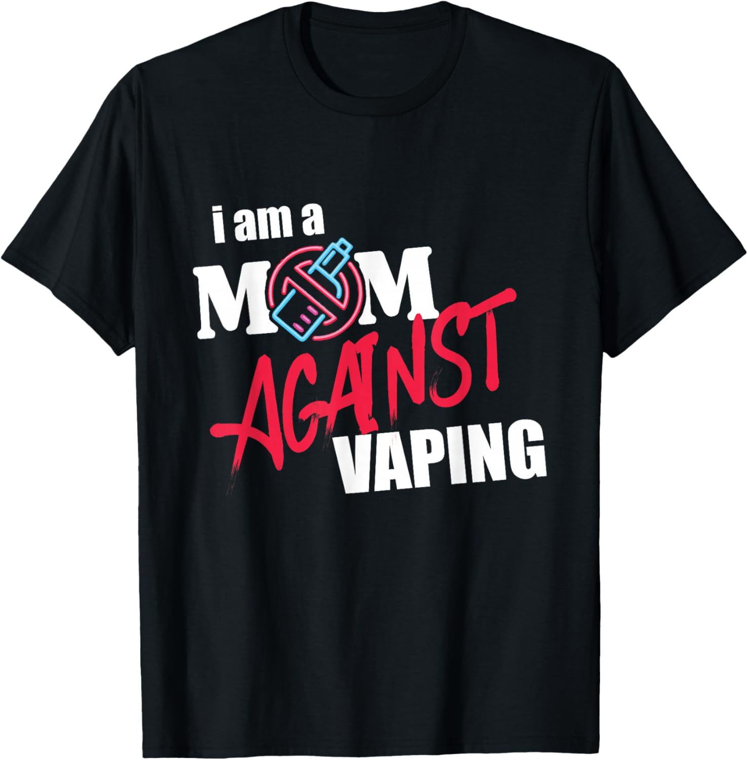 Mom Against Vaping Graphic Tee - مراجعة Vaping Shop وسعره