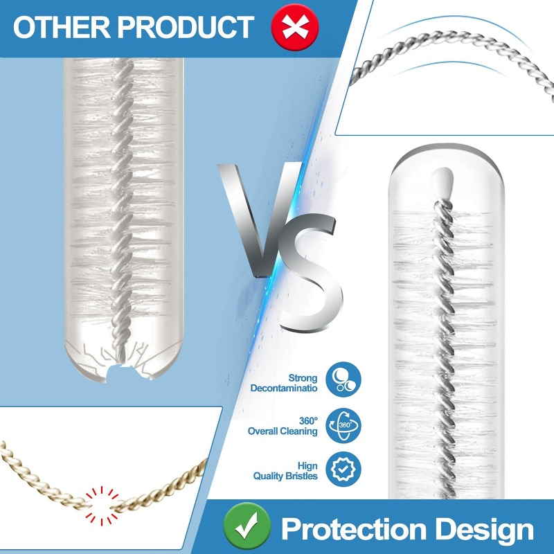 Drinking Straw Cleaning Brush  - مراجعة Weed Vaping Accessories وسعره