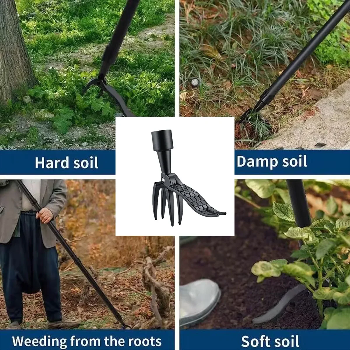 Stand Up Weed Puller Tool with - مراجعة Dry Herb Vaping Accessories وسعره