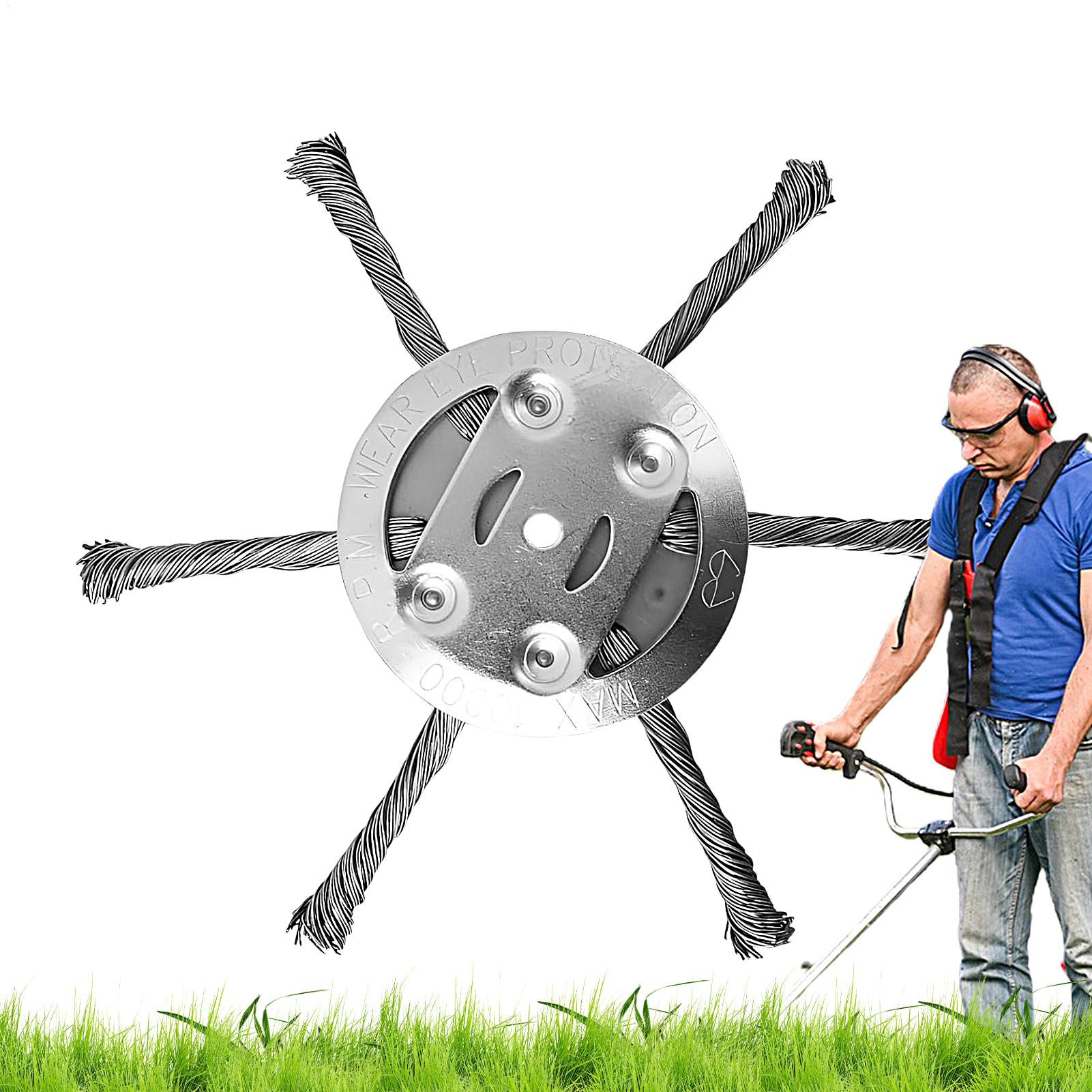 Steel Grass Trimmer Head Cutte - مراجعة Dry Herb Vaping Accessories وسعره