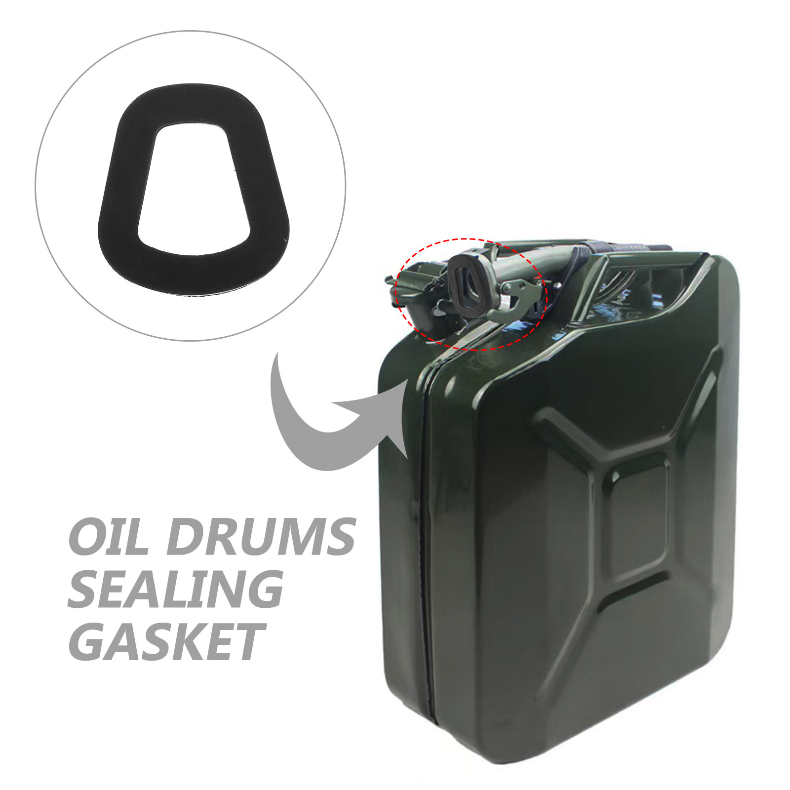 4pcs Oil Seal O-Ring For Gas C - مراجعة Tank O-Ring Seal وسعره