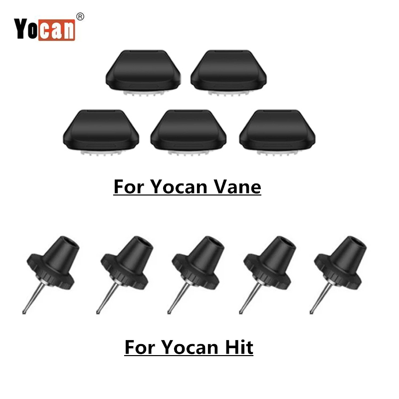 5pcs/pack Original Yocan Hit / - مراجعة Dry Herb Vaping Accessories وسعره