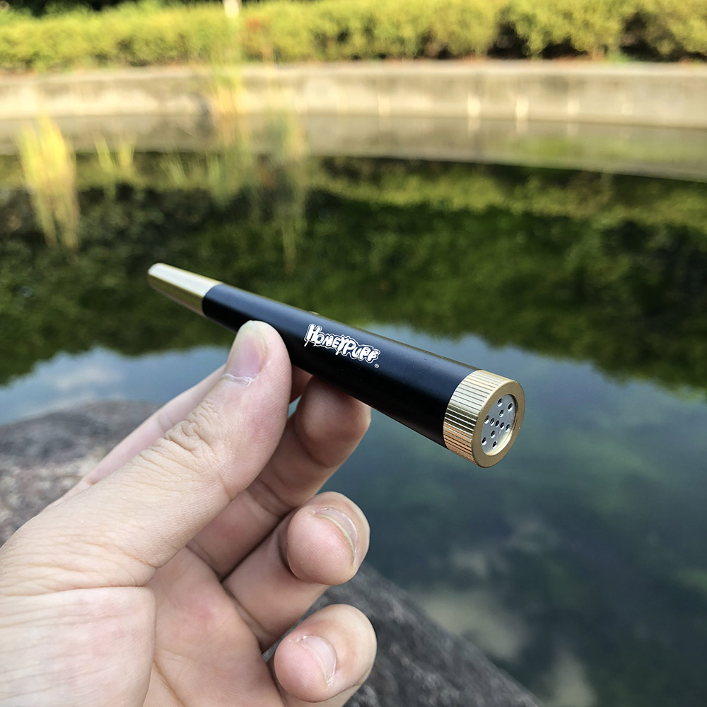 HONEYPUFF 103mm Tube Metal Pip - مراجعة Vaping Store وسعره
