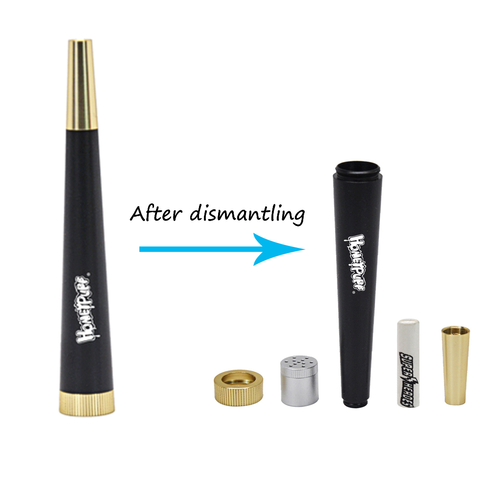 HONEYPUFF 103mm Tube Metal Pip - مراجعة Vaping Store وسعره