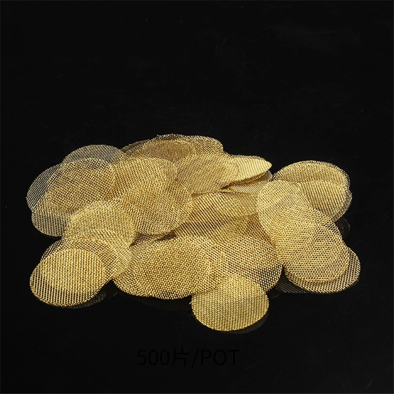 100pcs/Lot 20mm Brass Copper S - مراجعة Weed Vaping Accessories وسعره