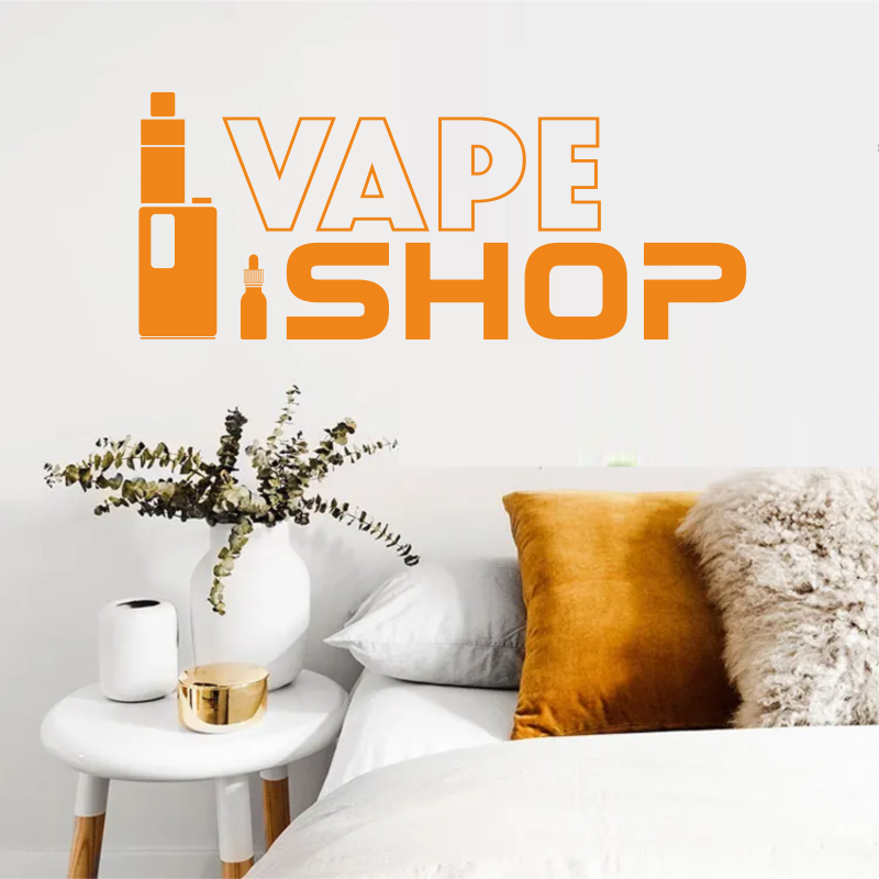 Vinyl Wall Decals Vape Shop Si - مراجعة Vaping Shop وسعره